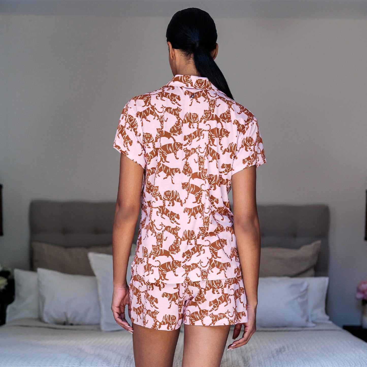 Klassische Pyjama-Top Damen || Wild Life