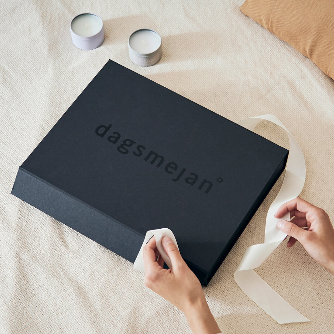 Geschenkset Damen Pyjamas || Dark grey melange