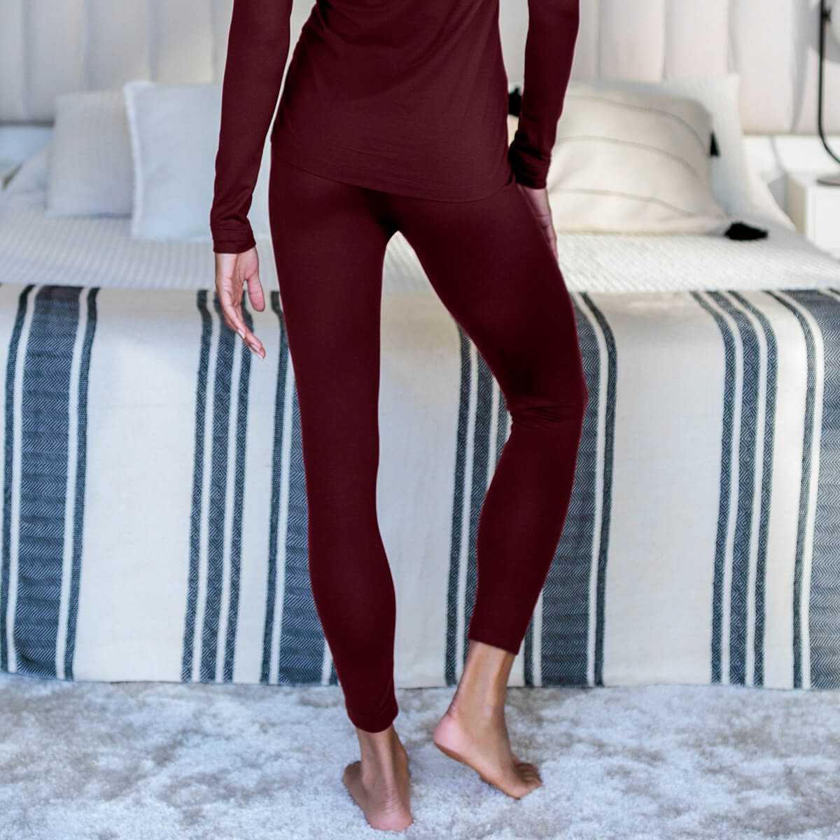 Funktionelle Kleidung Damen || burgundy