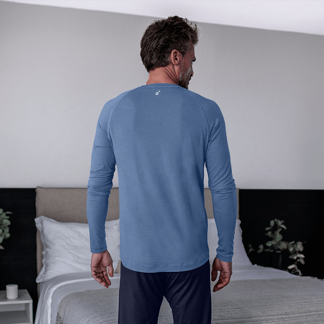 Pyjama für sensible Haut || Ocean blue