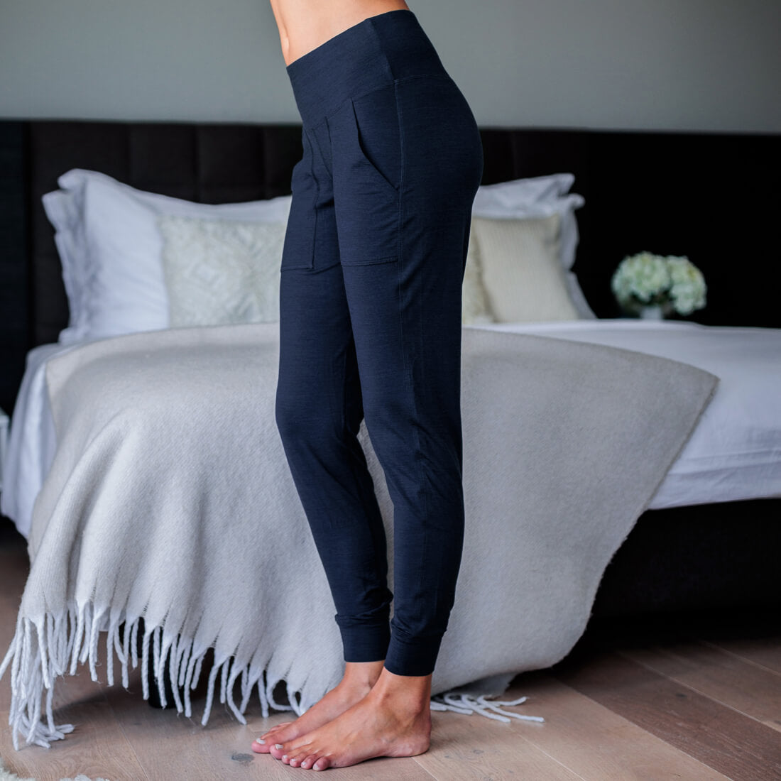 Winter Pyjamas Geschenkset Damen || Winter night melange