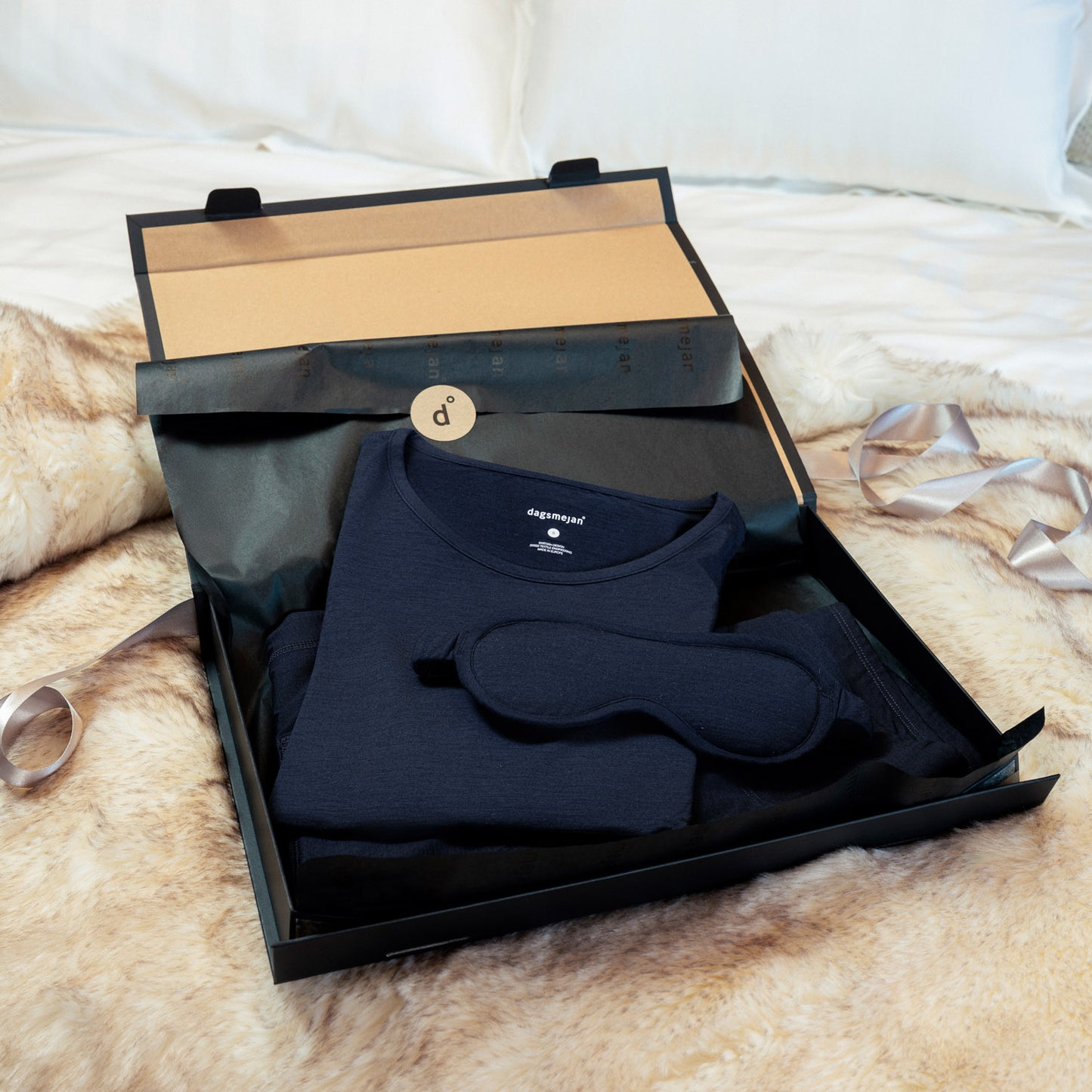 Winter Pyjamas Geschenkset Damen || Winter night melange
