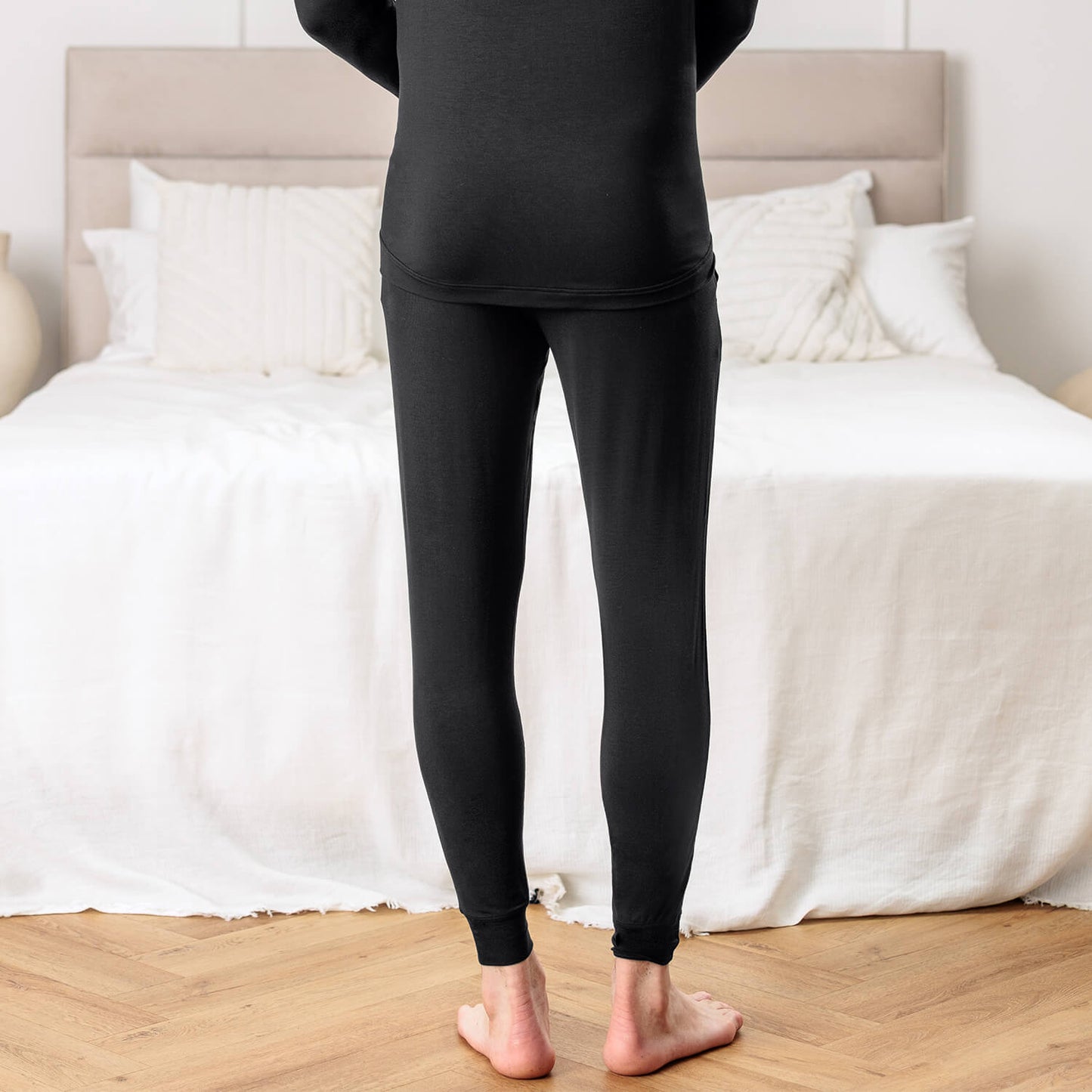 Pyjama Hose Herren || Black