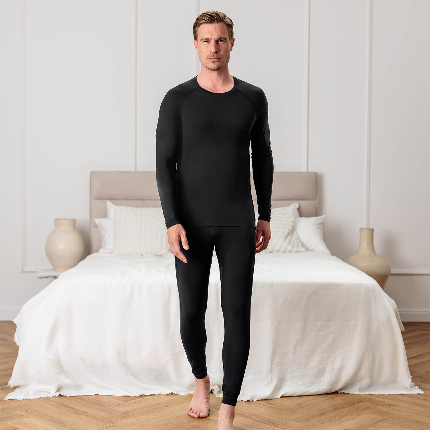 Schlafanzug Herren || Black