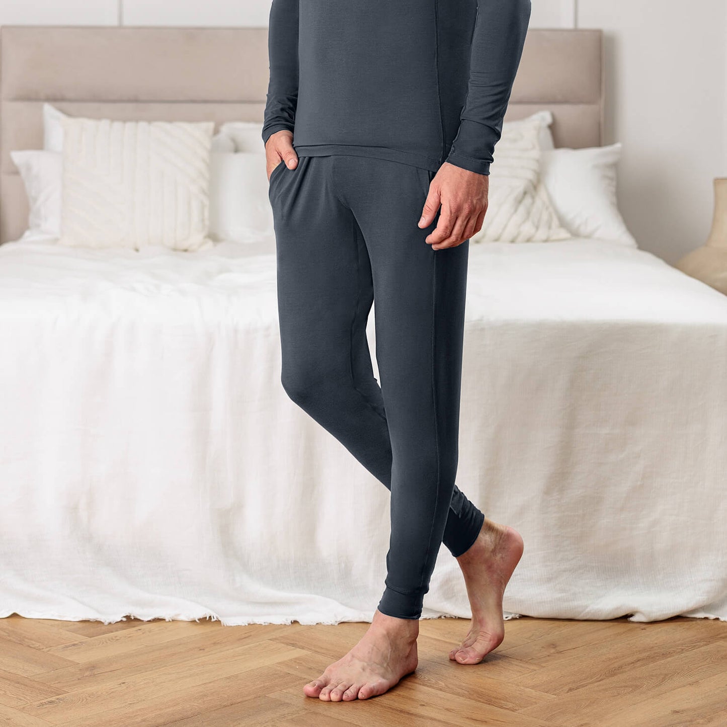 Pyjama Hose || Deep grey