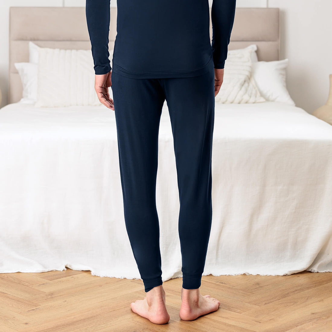 Pyjama Hose Herren || Midnight blue