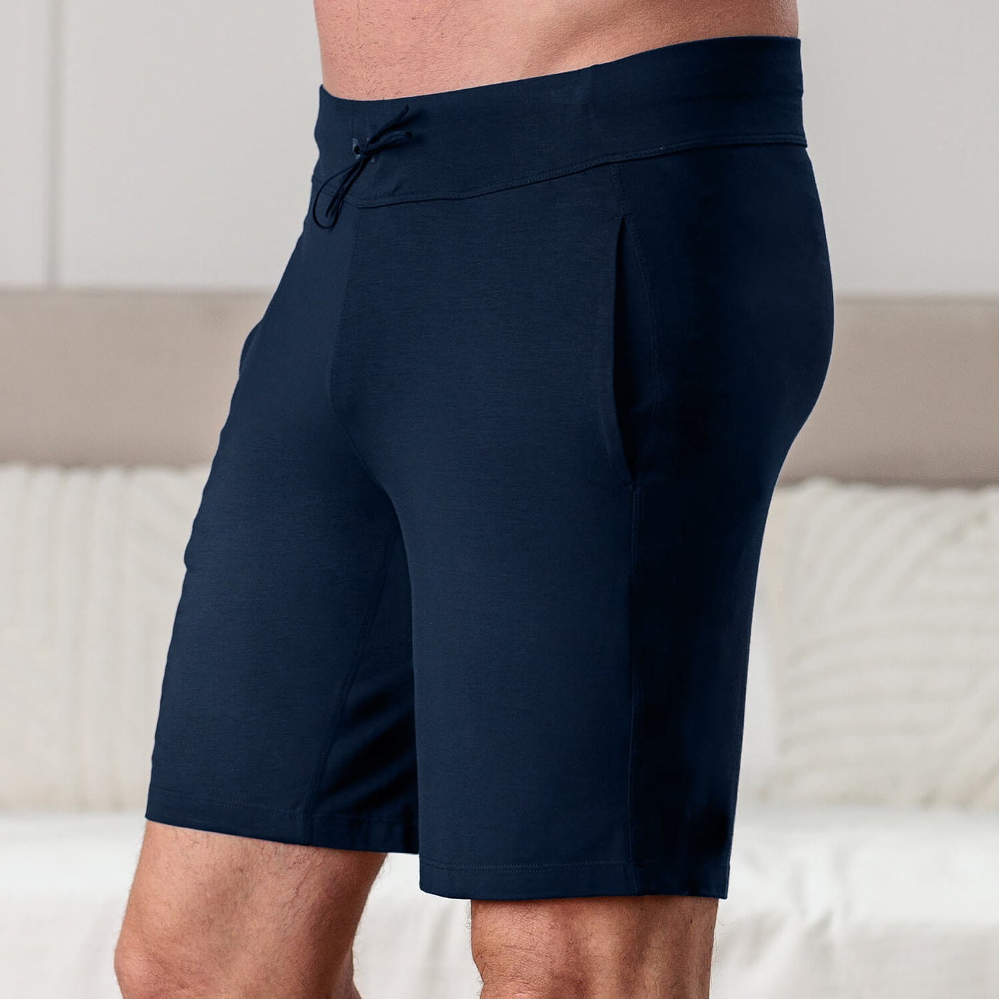 Pyjamas Shorts Herren || Midnight blue