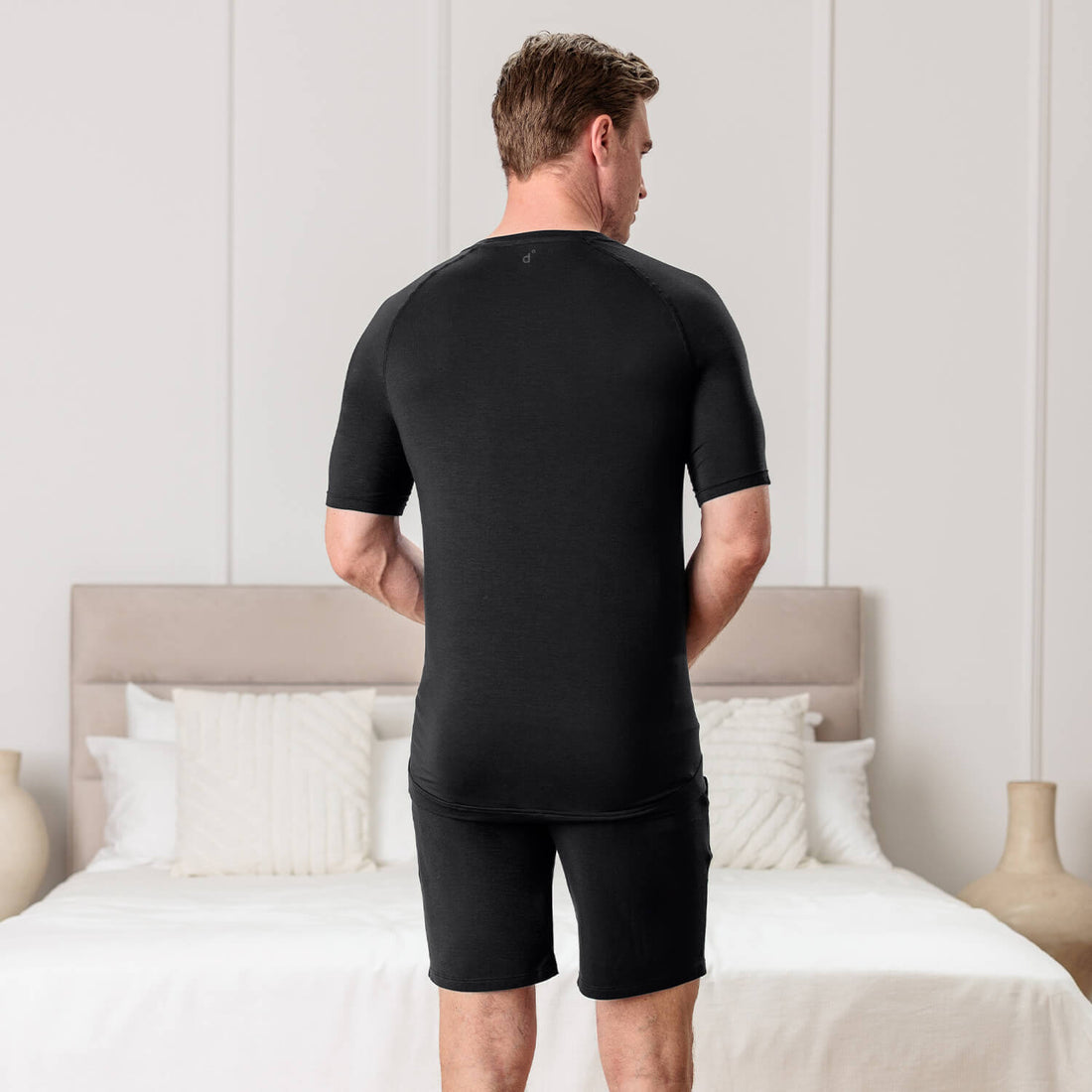 Schlaf T-shirt Herren || Black