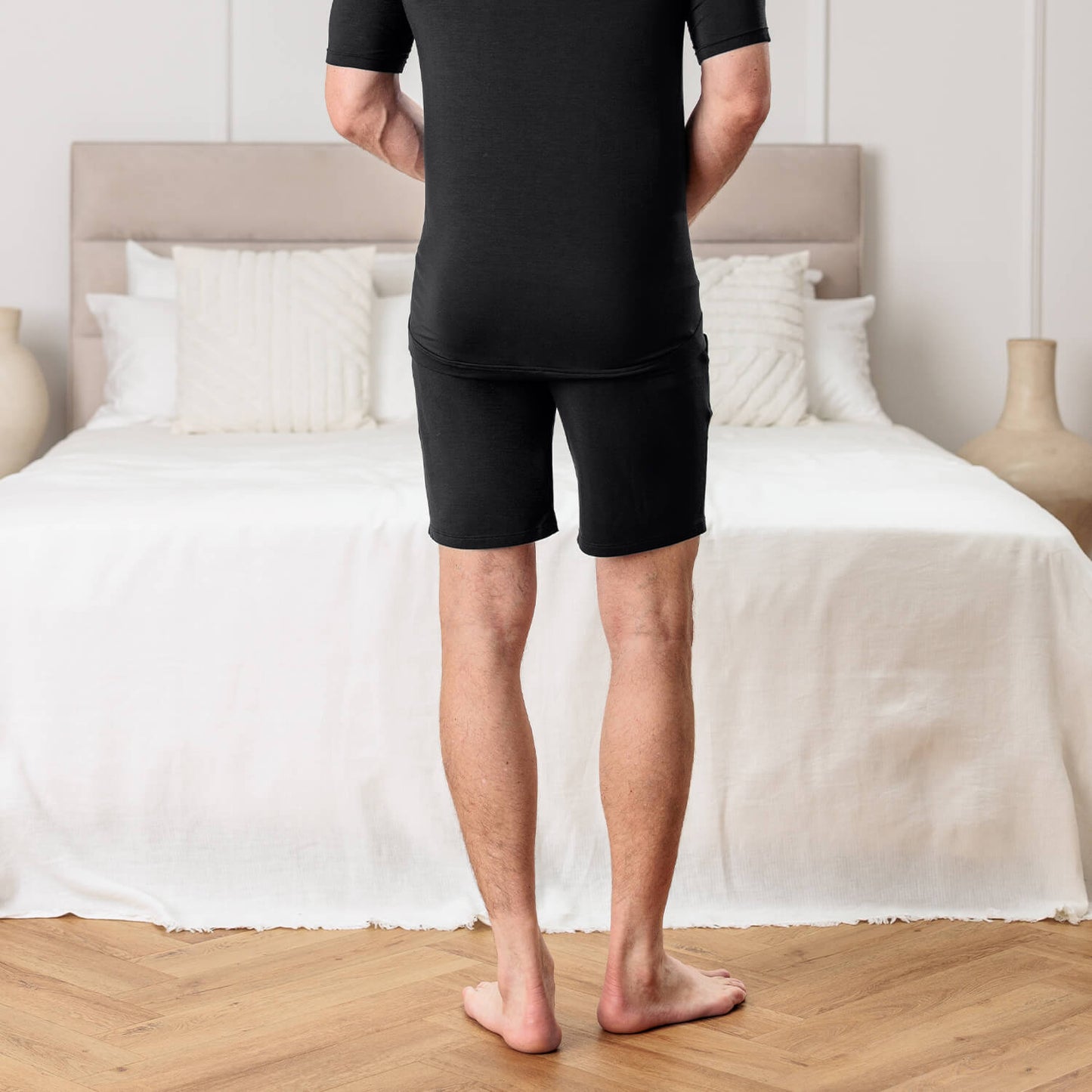 Pyjamas Shorts Herren || Black