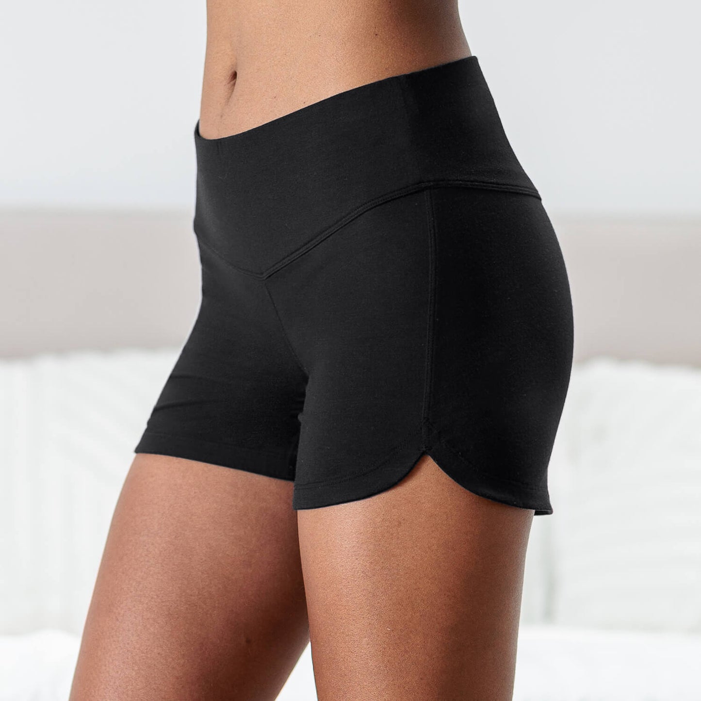 Schlafshorts Damen || Black