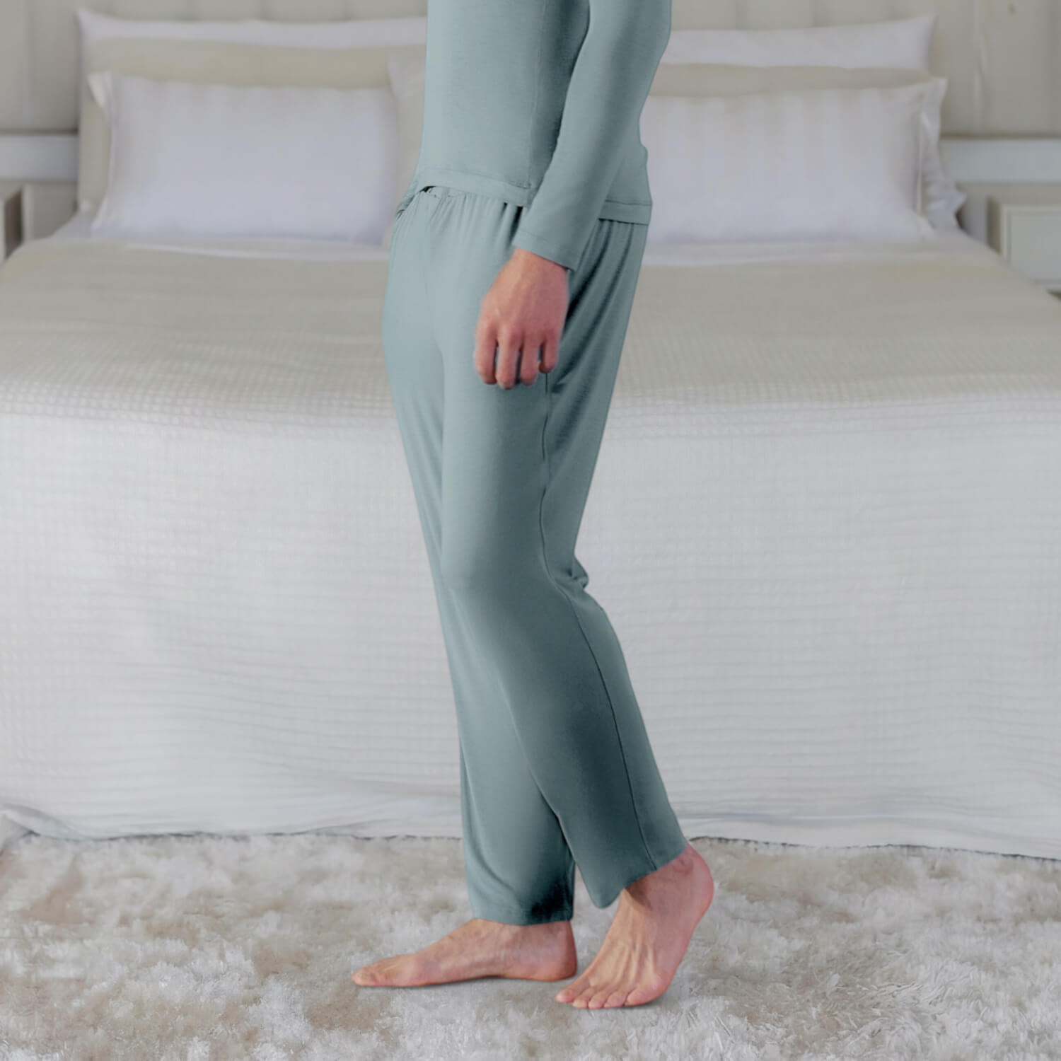 Kollagen Pyjamas Herren || Frosted Sage