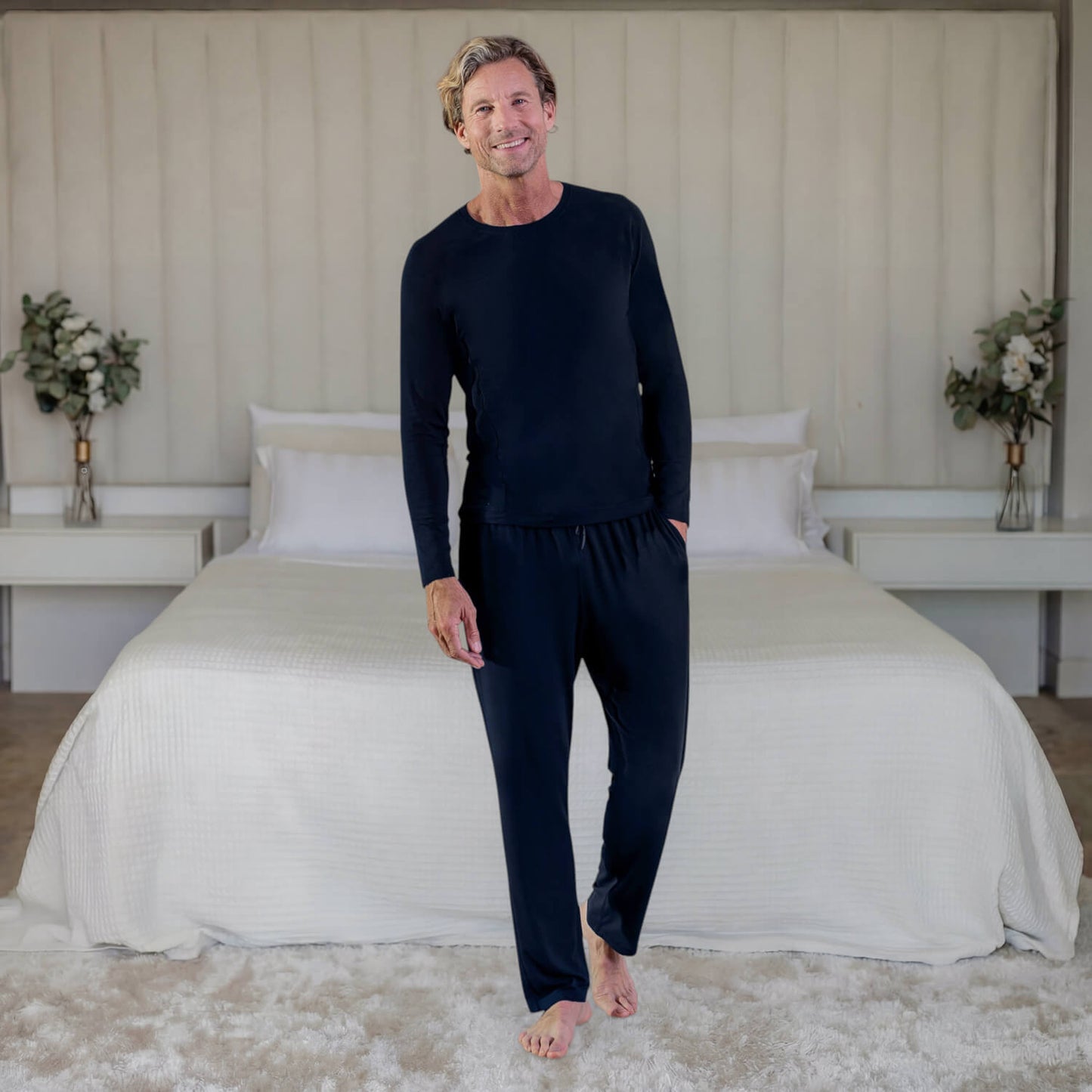 Kollagen Pyjamas Herren || Navy blue