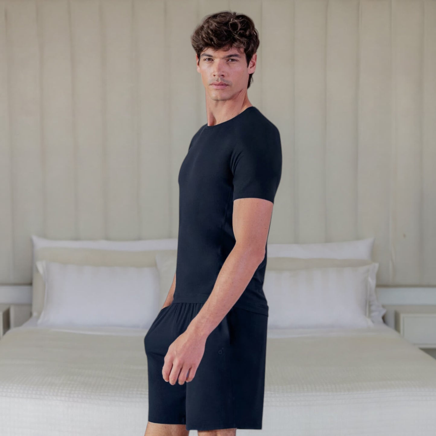 Kollagenhaltige Schlafanzüge für Männer || Navy blue