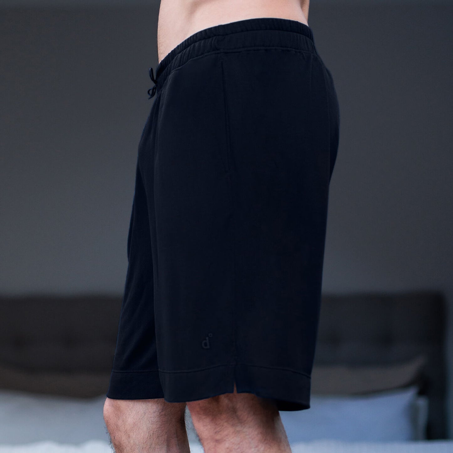 Kühlendes Schlafshorts Herren || Navy blue