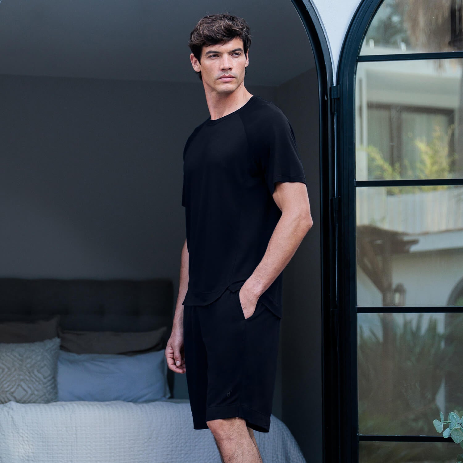 Kühlendes Herren T-shirt || Navy blue