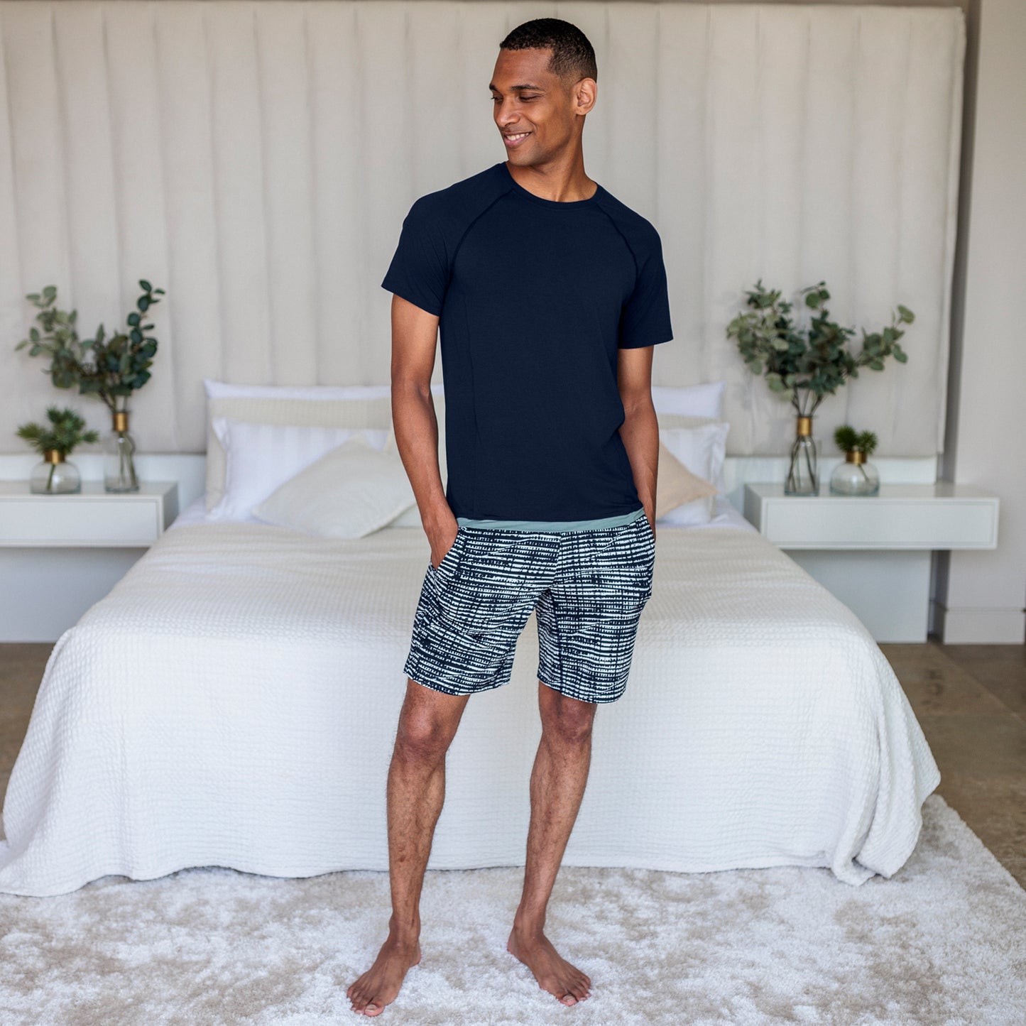 Schlafshorts Herren || Mountain torrent