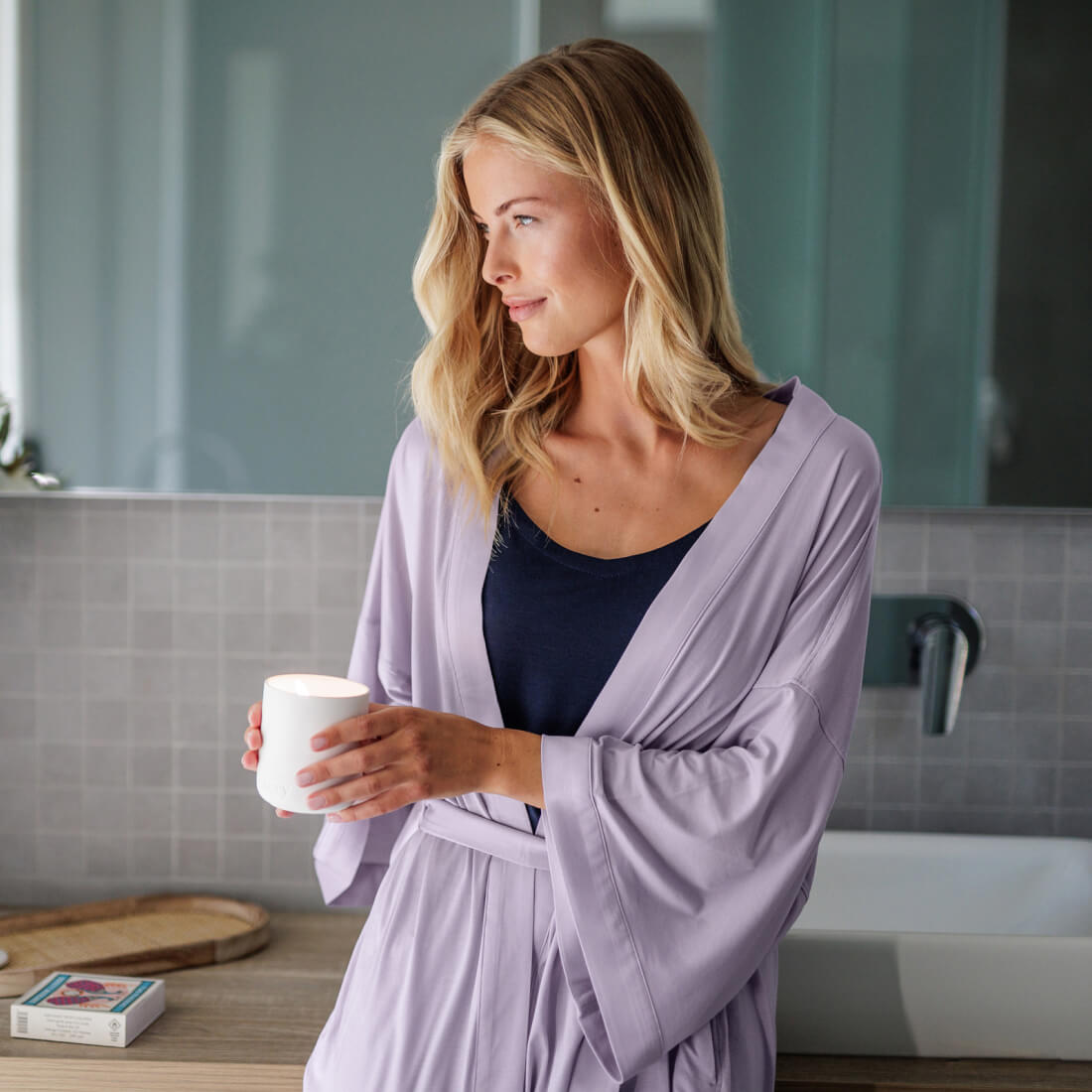 Kimono Damen || Lavender