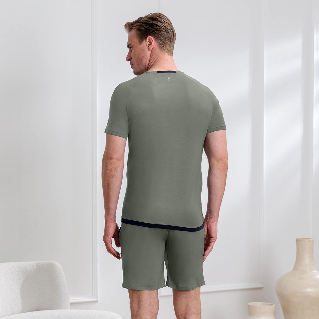 Sommer Pyjama Herren || Sage