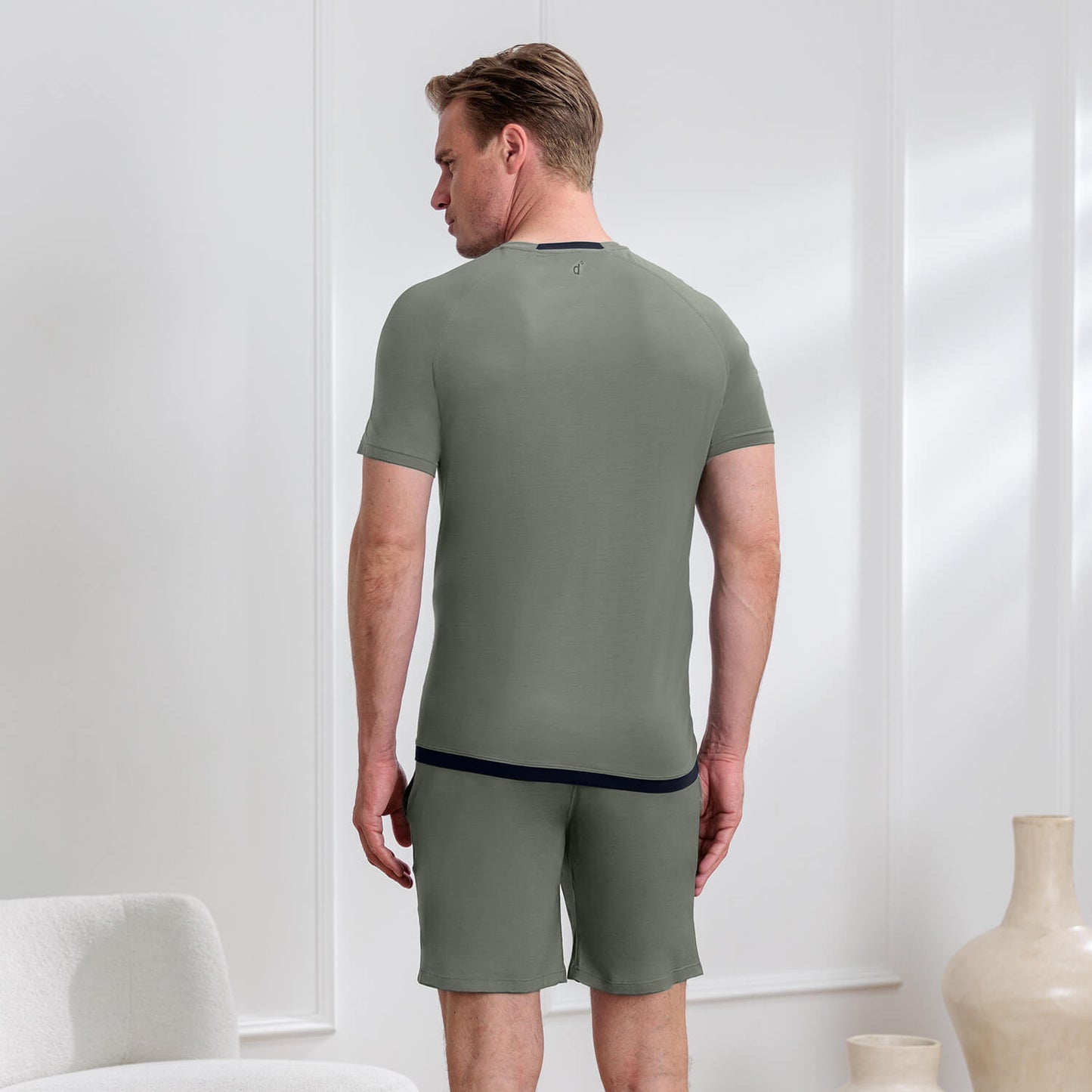 Sommer Pyjama Herren || Sage