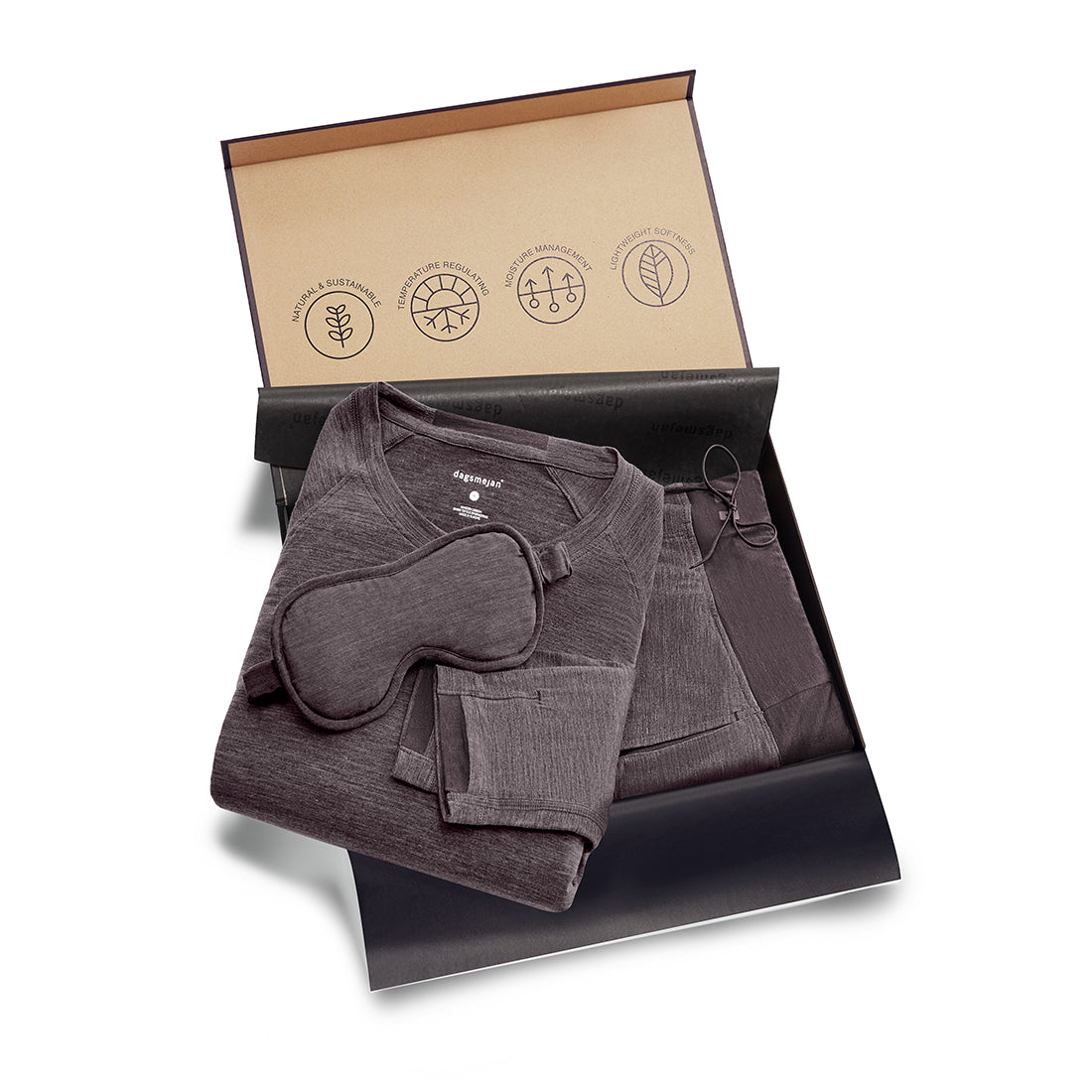 Geschenkset Herren Pyjamas || Chocolate melange