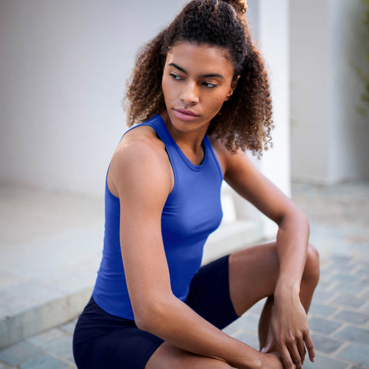 Recovery schlaf tank top || Azure blue