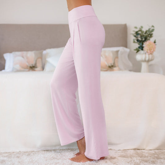 Lockere hose Damen || Pink blush