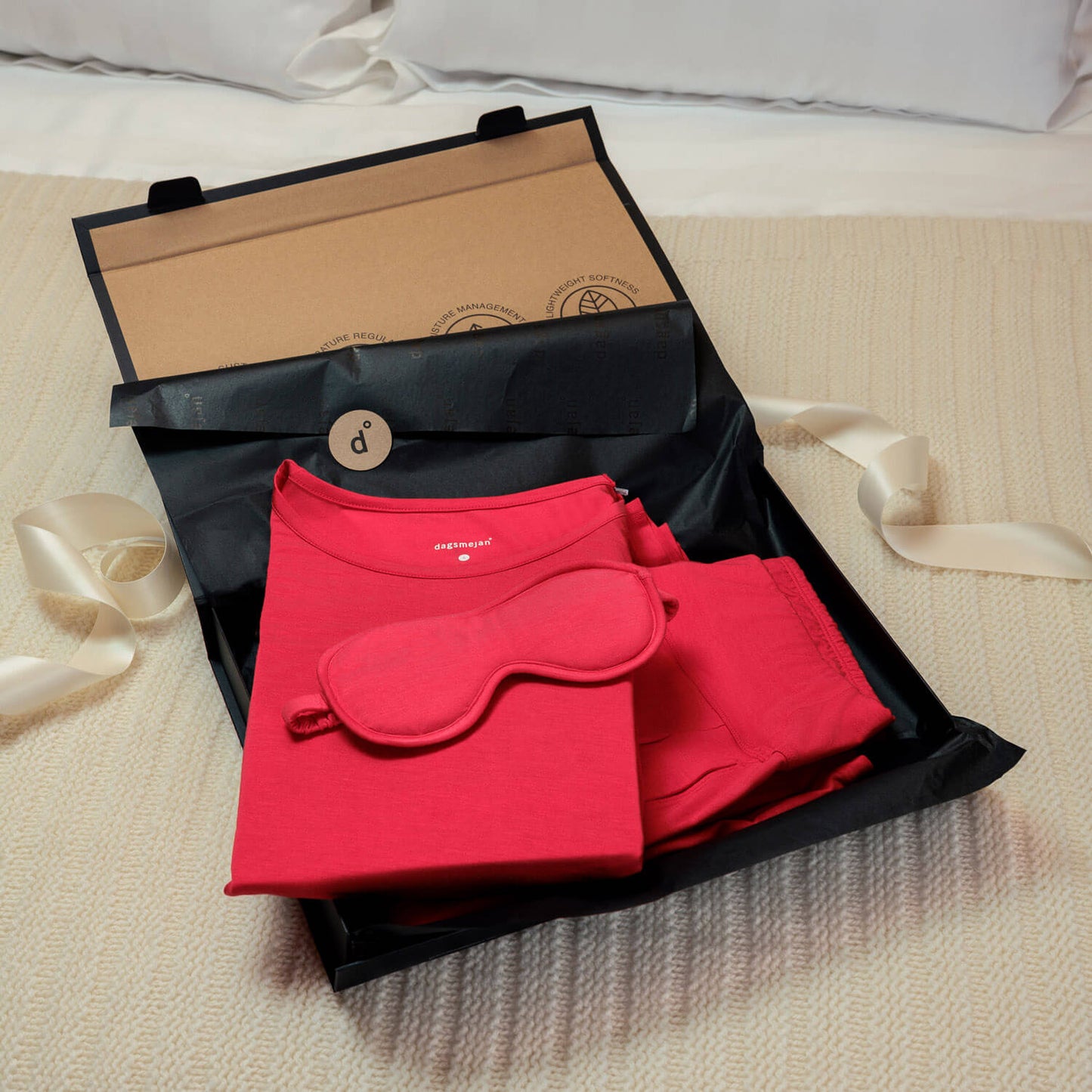 Geschenkset Pyjamas Damen || Radiant Red