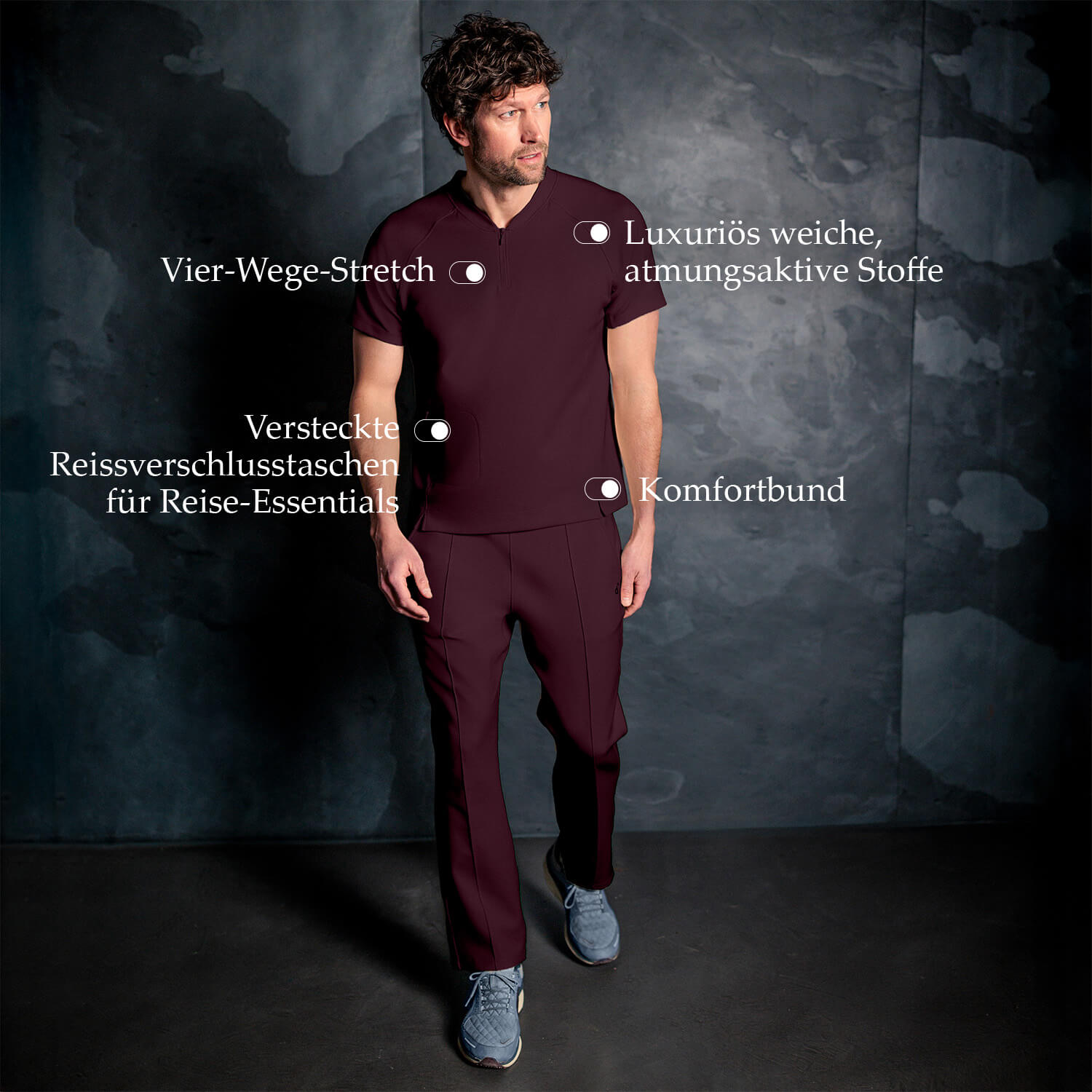 Bequeme Kleidung zum Reisen für Herren || Mulberry