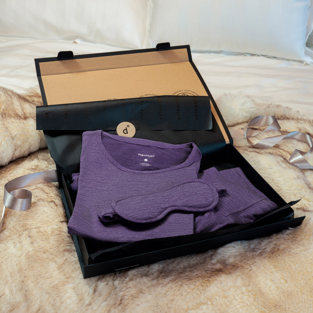 Geschenkset Damen Pyjamas || Purple