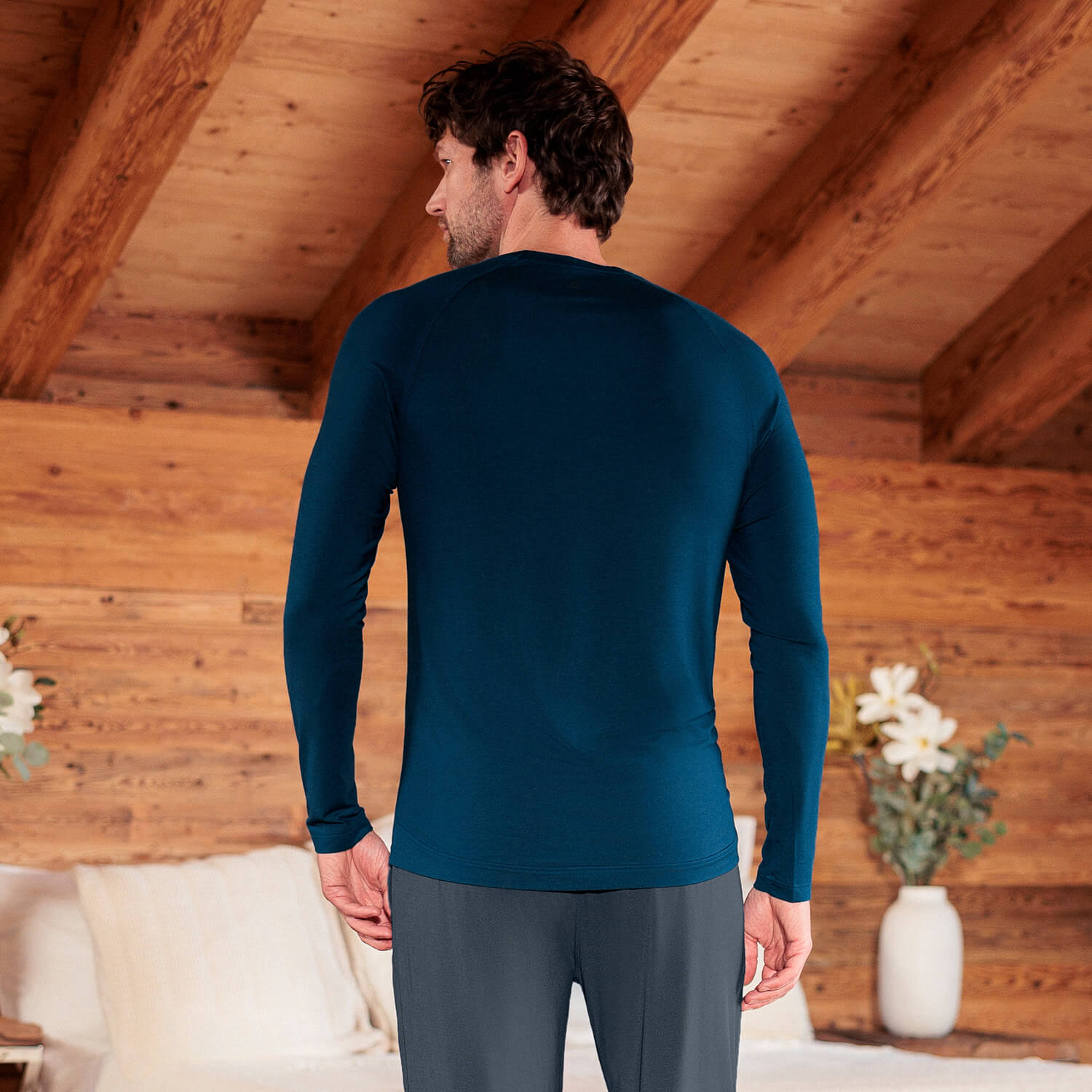 Schlafanzug Herren || Deep Teal