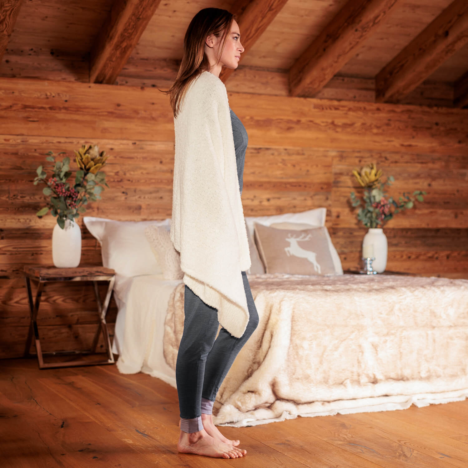 Decken-Schal || Off white