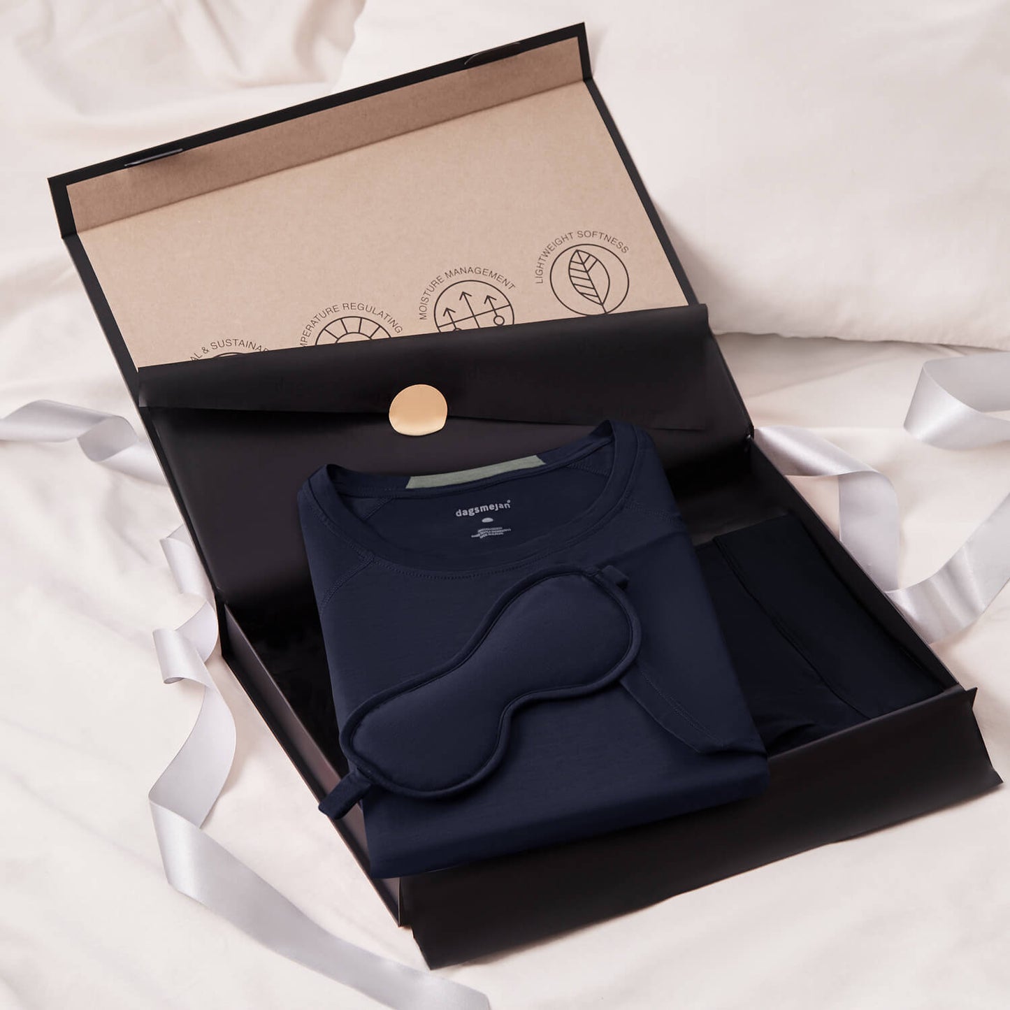 Geschenkset Herren Pyjamas || Navy blue