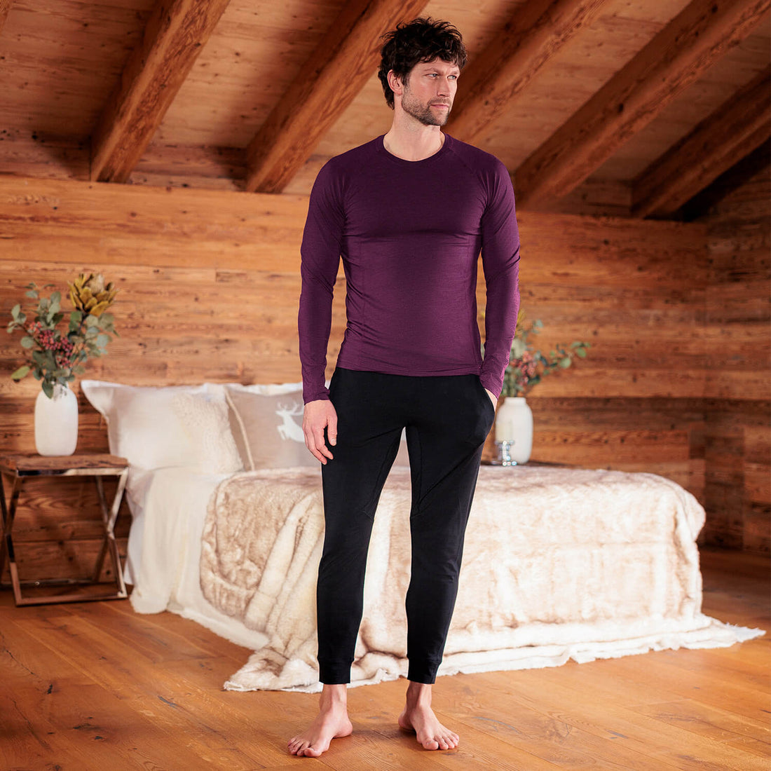 Geschenkset Pyjamas Herren || VELVET BERRY