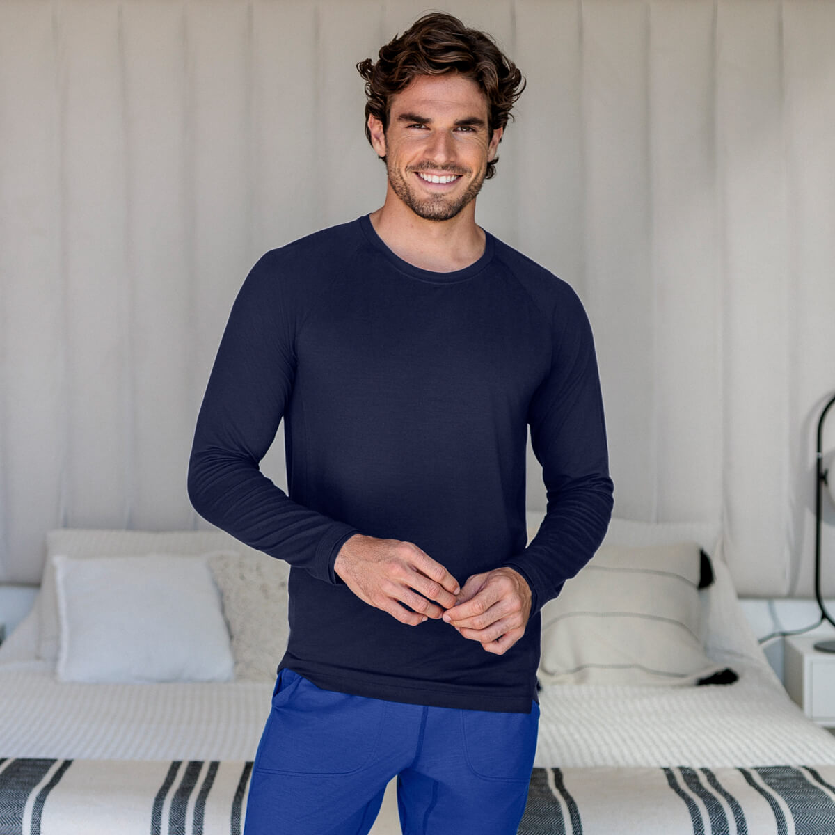 Funktionelle Pyjamas Herren || Navy