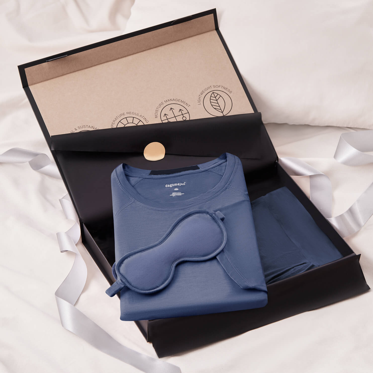 Geschenkset Herren Pyjamas || Coastal blue