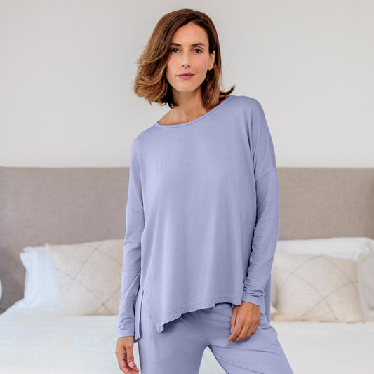 Langarmshirt Damen || Morning sky