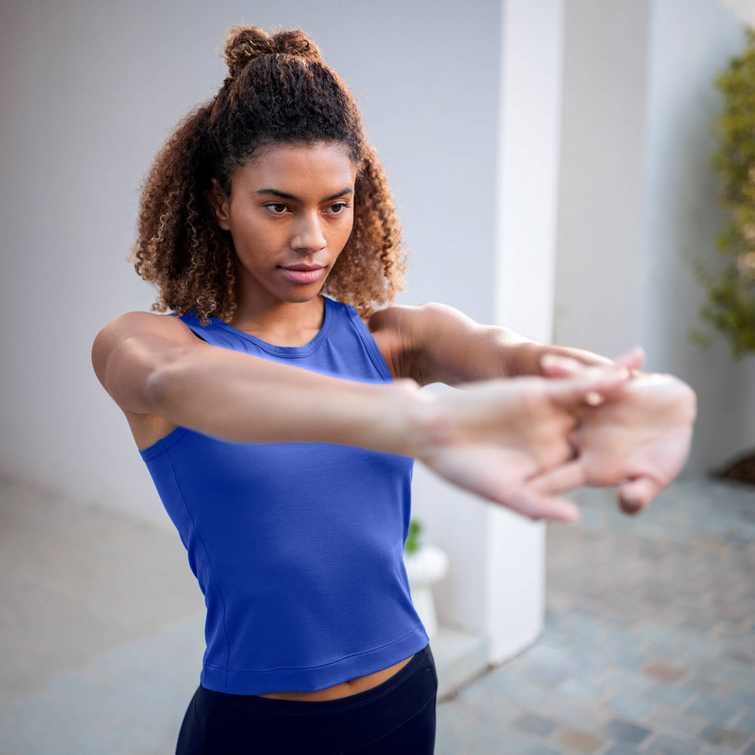 Recovery schlaf tank top || Azure blue