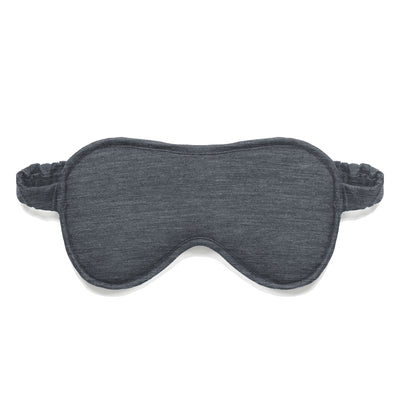 Merino Schlafmaske || Dark grey melange