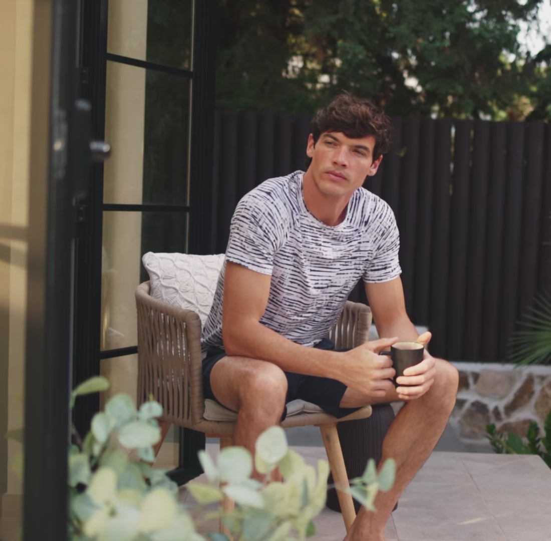 Sommer Pyjama Herren || Ocean drift