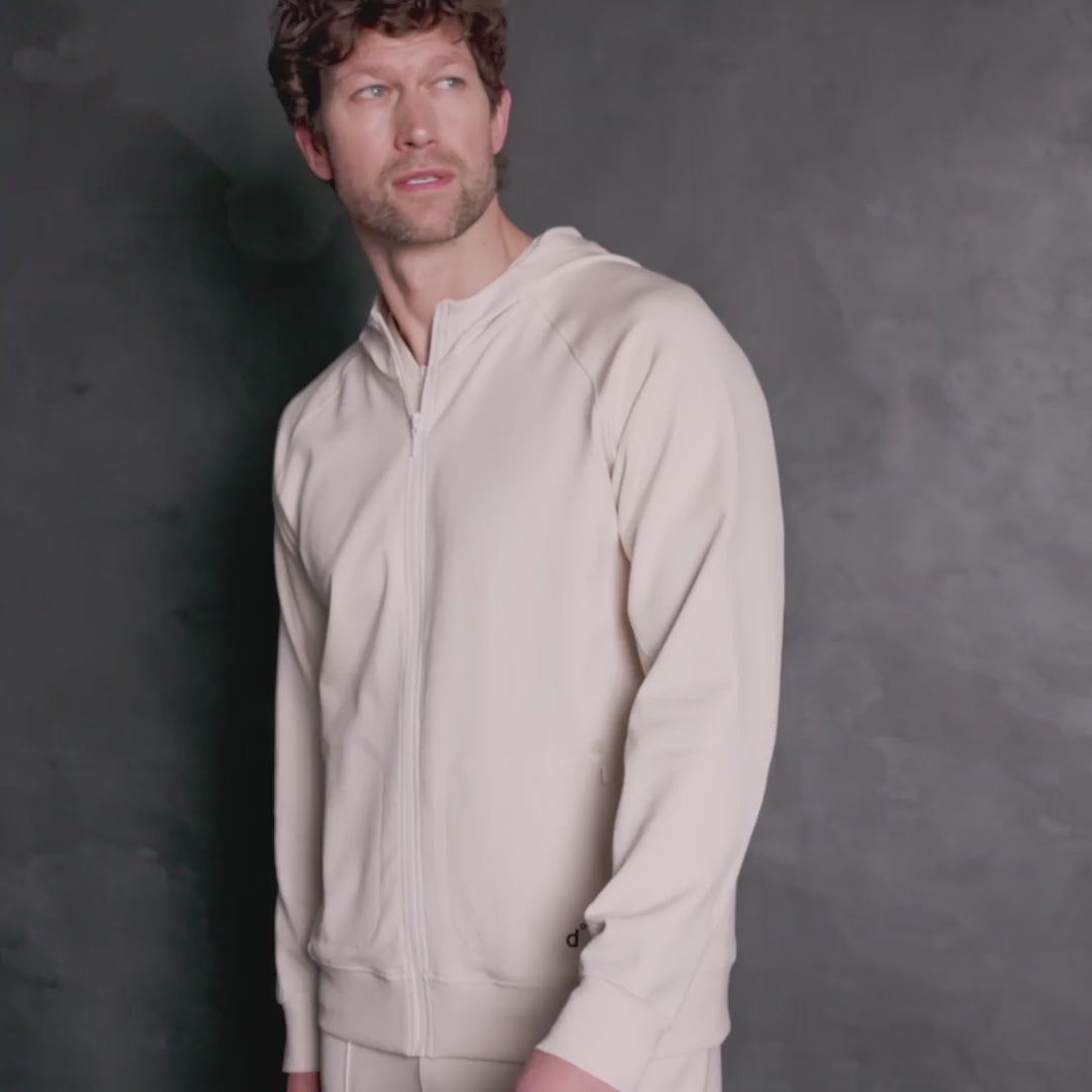 Reisejacke Herren || Sandstone